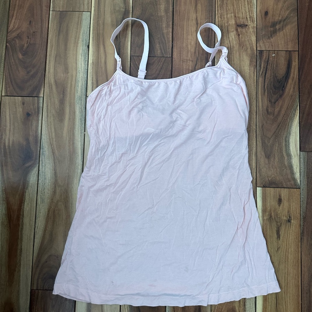 GUC Cosabella Talco Maternity Nursing Tank - pink Cadillac